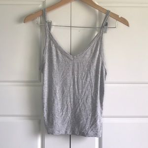 AE grey tank top